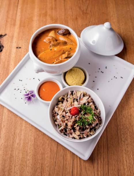 Moqueca de palmito pupunha e cogumelos Moqueca de palmito pupunha e cogumelos