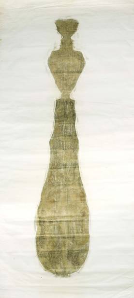 Desenho para Eixo Exógeno, uma das obras exibidas na exposição Desenho para Eixo Exógeno, uma das obras exibidas na exposição