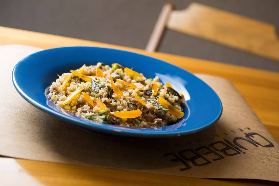 Arroz de galinha do restaurante brasileiro Quibebe