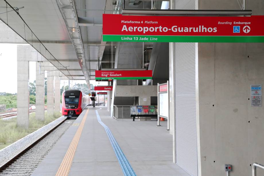 Estação Engenheiro Goulart, da Linha 13-Jade da CPTM