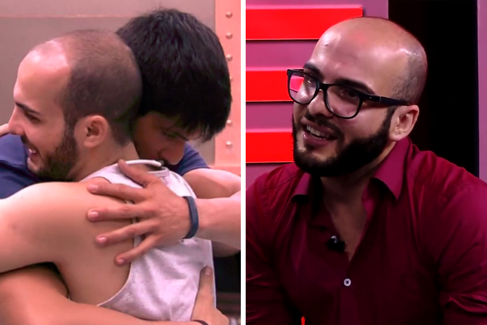Lucas faz revelação para Mahmoud após paredão do “BBB18”
