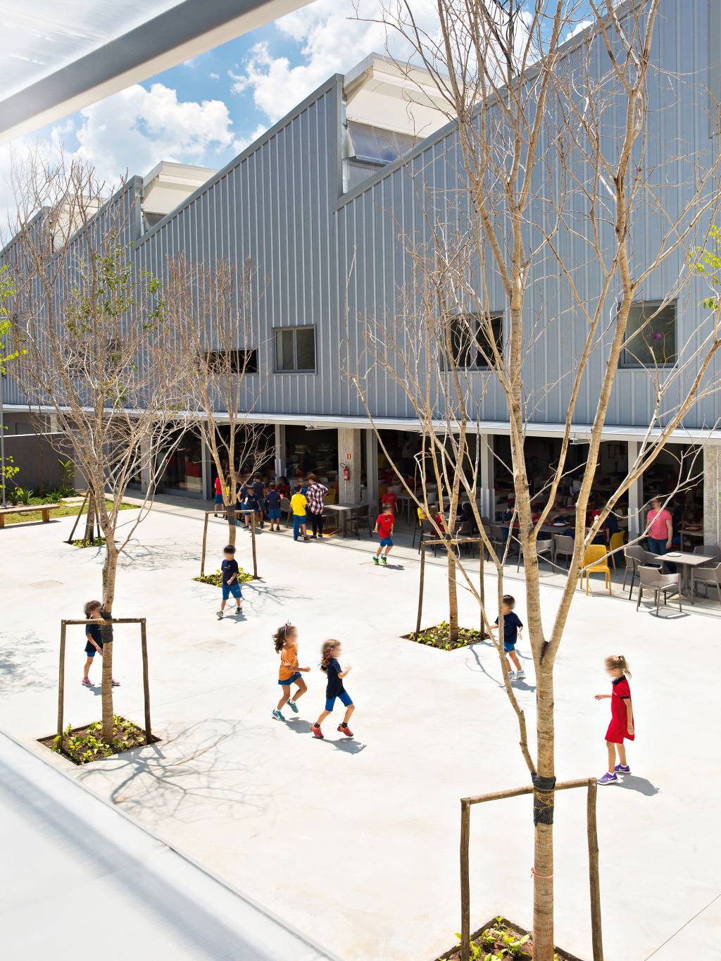 Arquitetos fazem projetos arrojados e funcionais para escolas