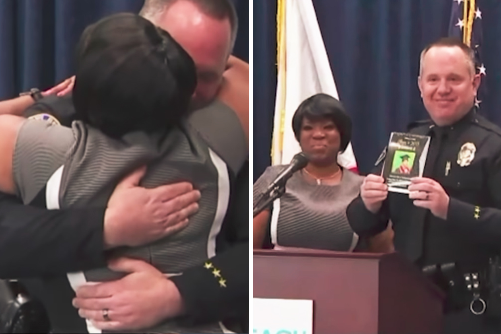 Ex-viciada em crack convida policial que a prendeu para formatura