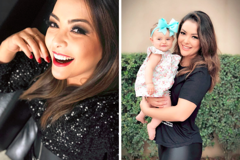 Li Martins, do Rouge, desabafa sobre catapora em filha de 10 meses