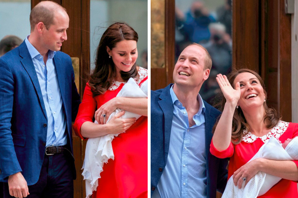 Nome do filho de Kate Middleton e príncipe William é homenagem especial