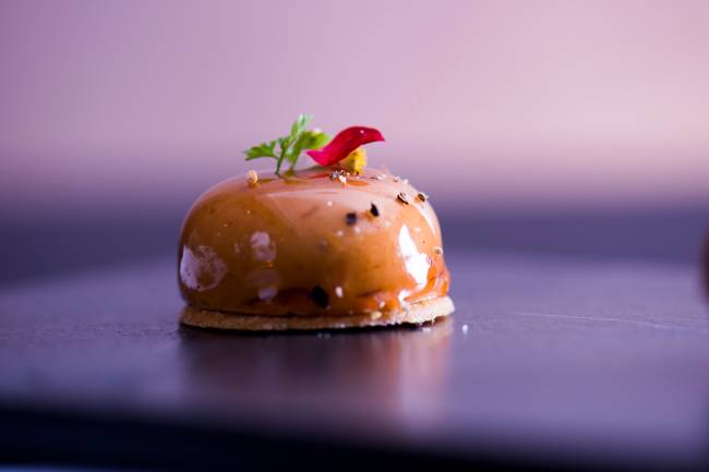 bombom de foie gras com cassis –  Tête à Tête