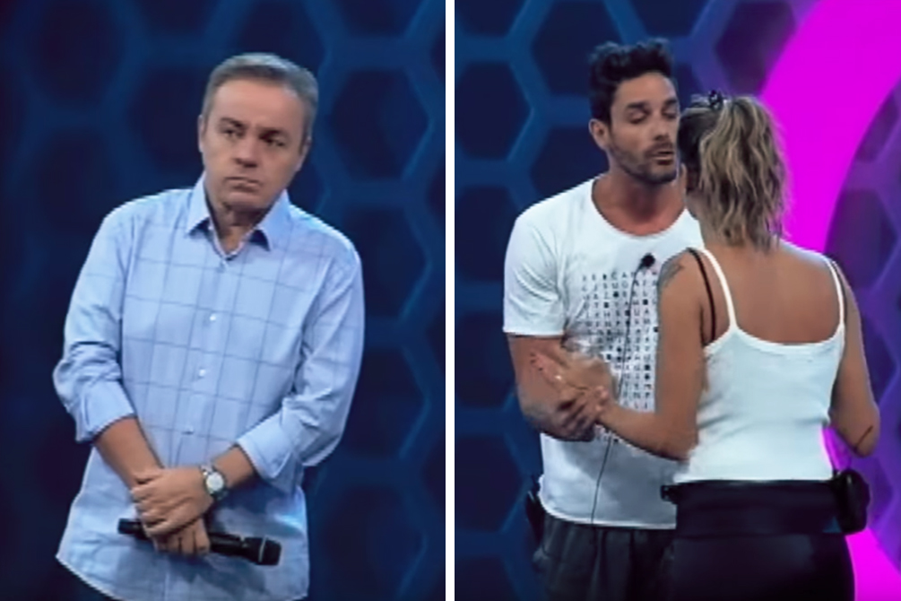 Briga de casal no “Power Couple Brasil” sobra até para Gugu Liberato