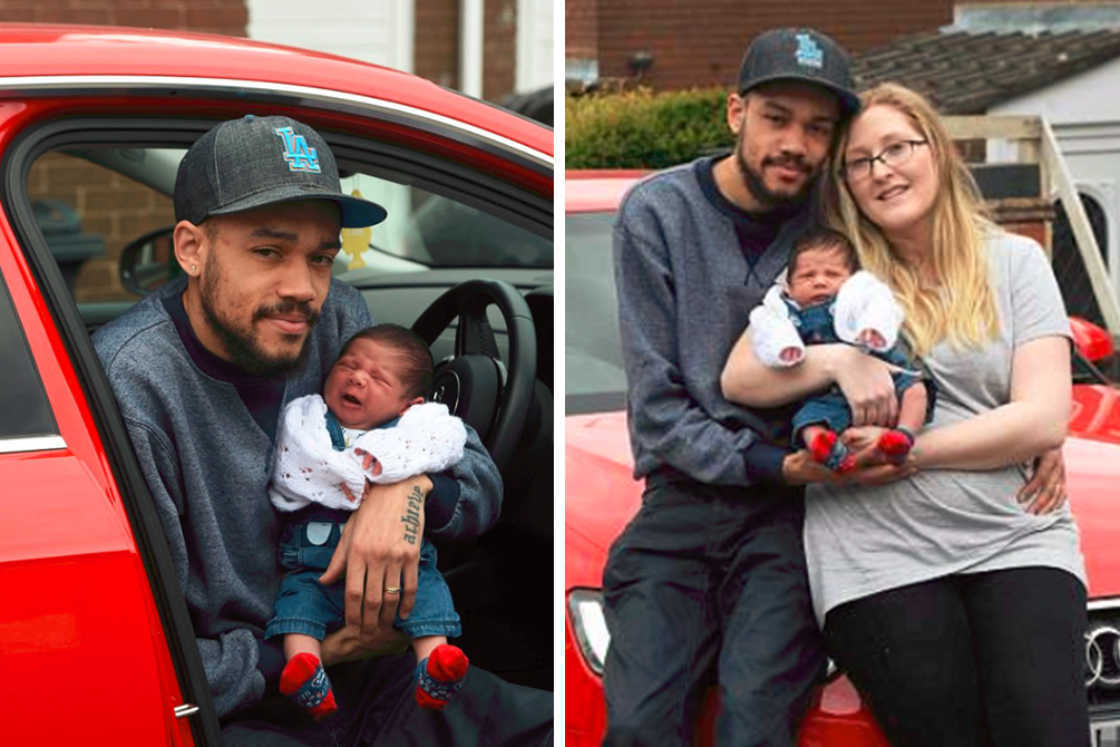 Pai é multado após flagra enquanto levava mulher grávida a hospital