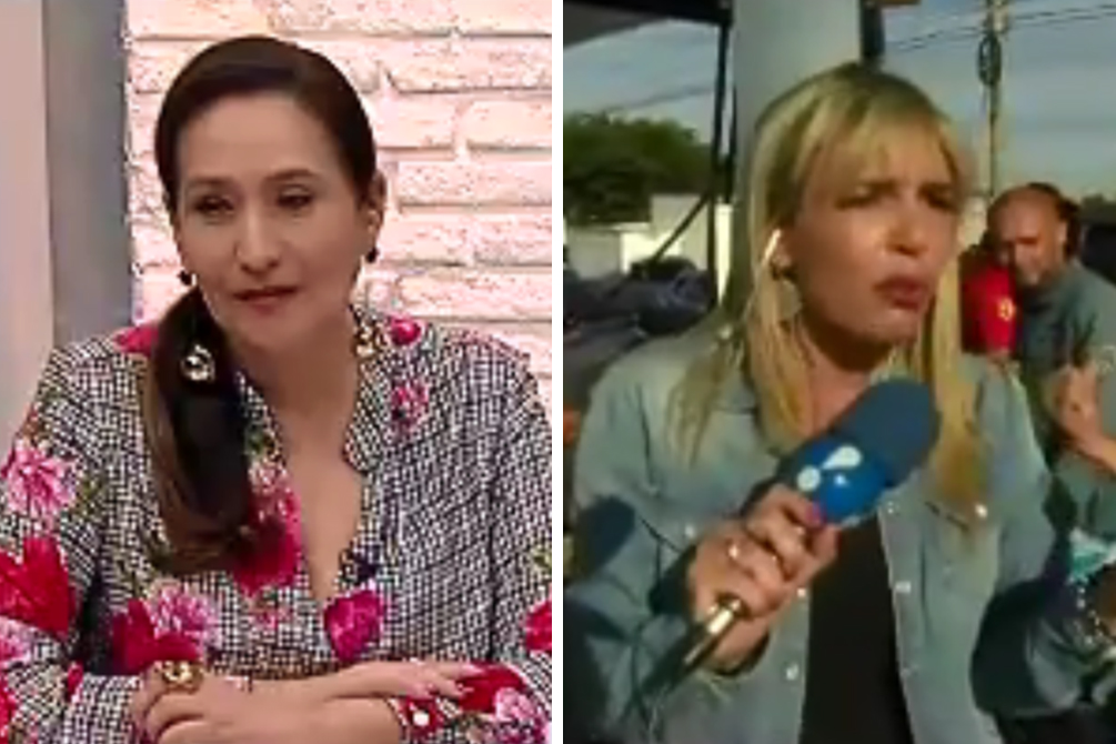 Repórter de Sonia Abrão é hostilizada ao vivo em posto de gasolina