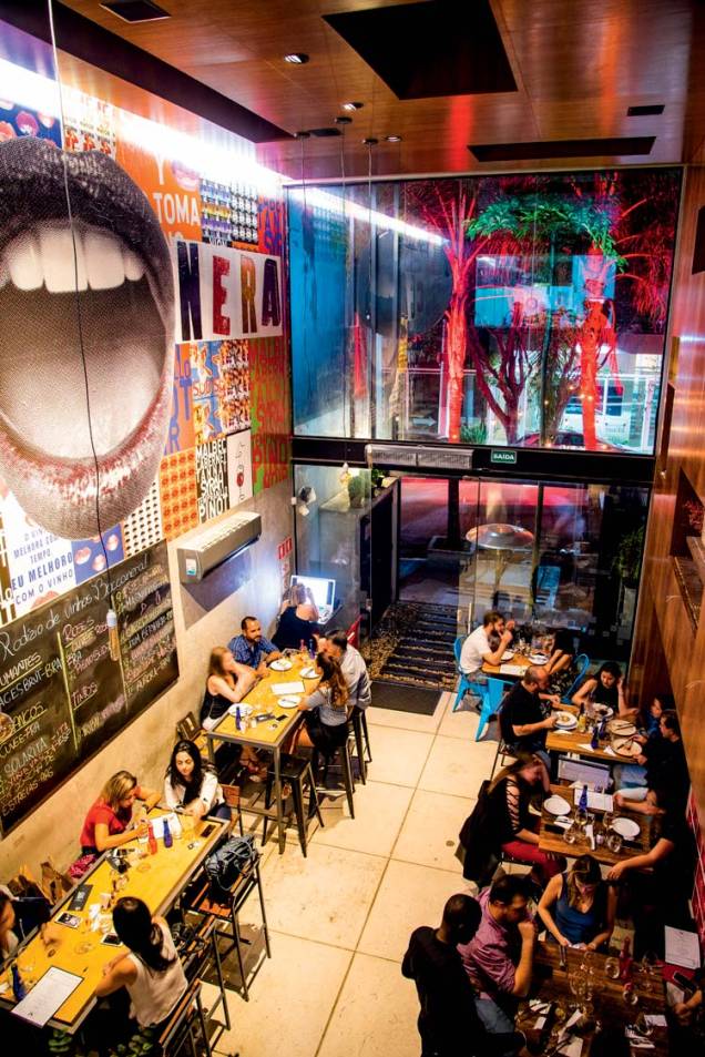 Bocca Nera: bebidas servidas à vontade no bar da Vila Madalena Bocca Nera: bebidas servidas à vontade no bar da Vila Madalena