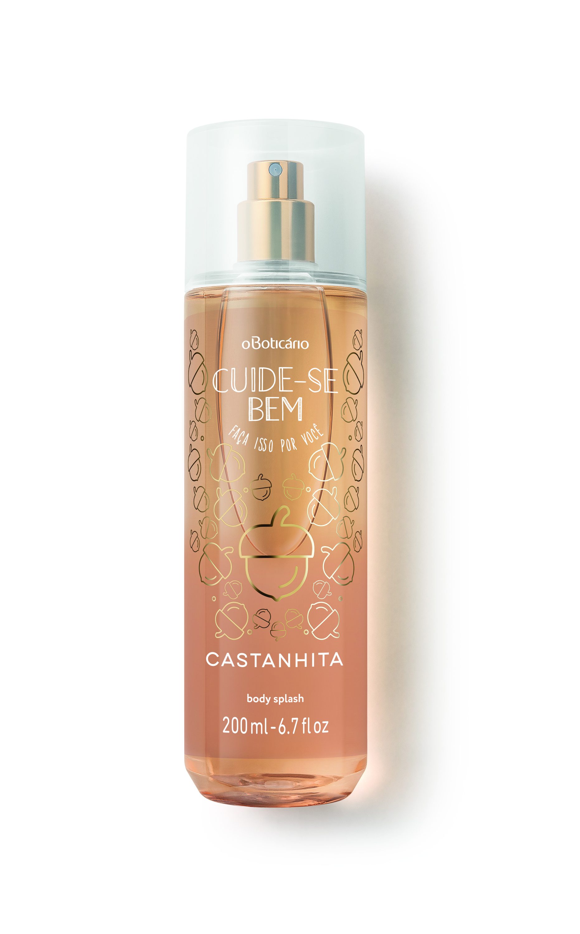 Cuide-se Bem Body Splash Castanhita