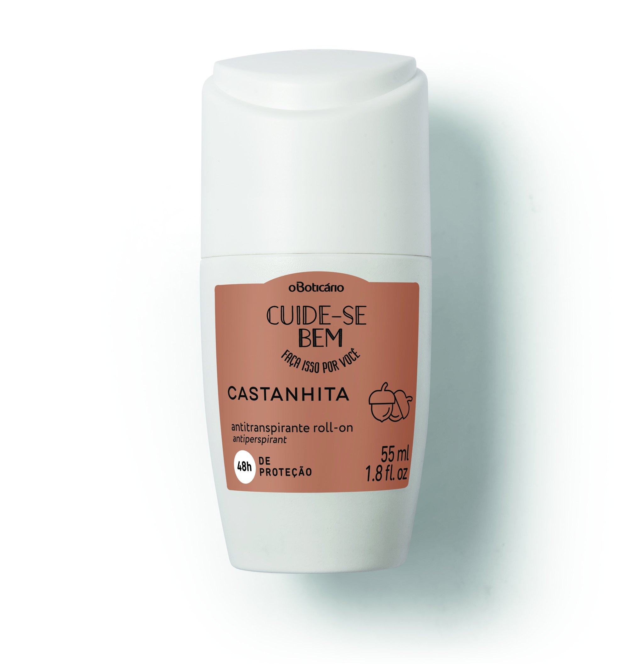 Cuide-se Bem Desodorante Antitranspirante Roll On Castanhita