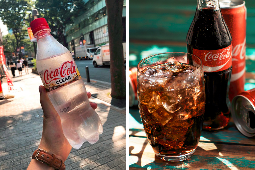 Versão transparente da Coca-Cola vira assunto no Instagram
