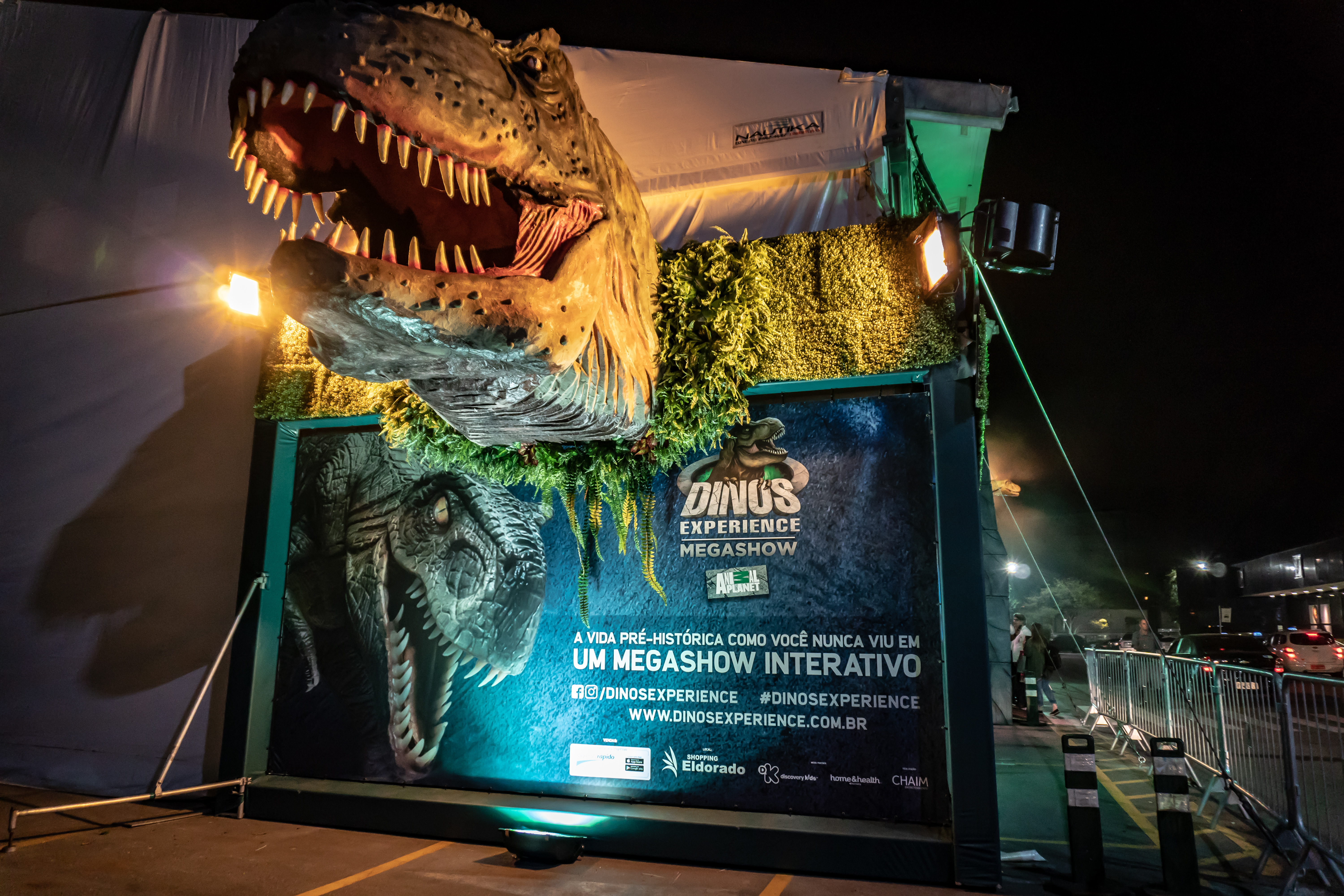 exposi&ccedil;&atilde;o dinossauros