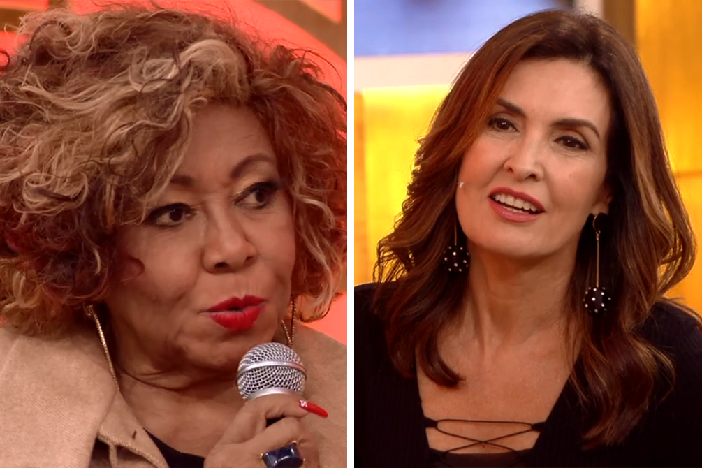 Alcione revela primeiro procedimento estético em bate-papo com Fátima