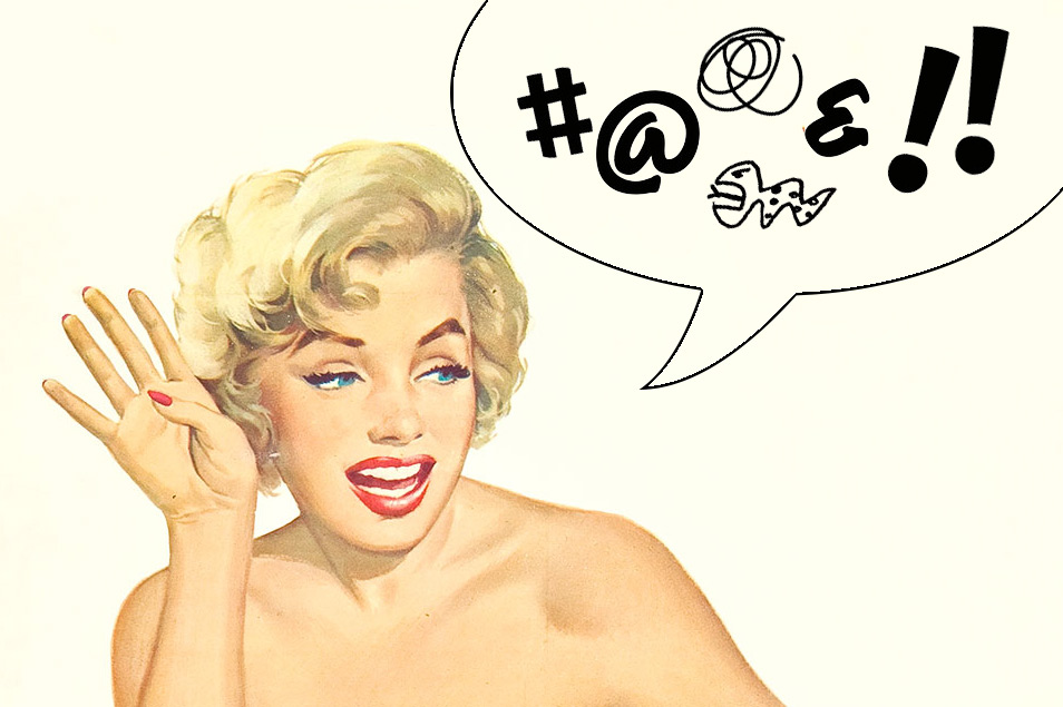 Os xingamentos usados em décadas passadas