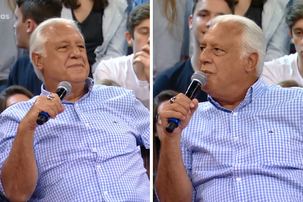 Revelação de Antonio Fagundes chama atenção no Altas Horas