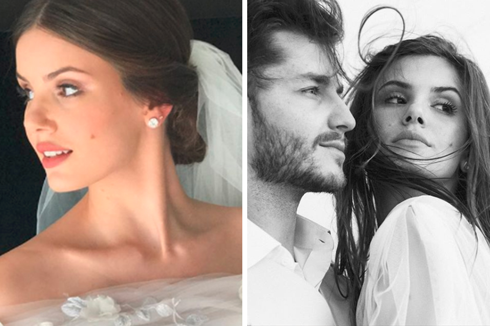 Camila Queiroz dá o que falar com vestido de noiva neste sábado (25)