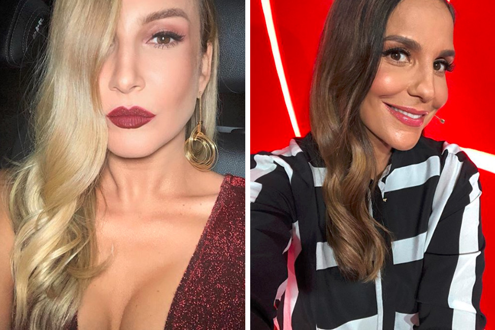 Ivete Sangalo rouba a cena com comentário em foto sexy de Claudia Leitte