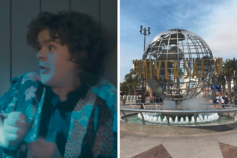 Elenco de Stranger Things conhece labirinto da série no Universal Studios