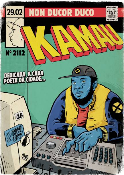 Além de rapper, Kamau também é professor de matemática, o que o levou a encarnar o papel de Fera, alterego do inteligente Hank McCoy, dos X-Men