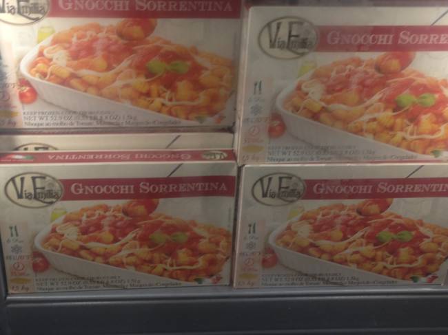 Sams Club Gnhocchi Sorrentina, de 1,5 kg, da Via Emilia R$ 27,97