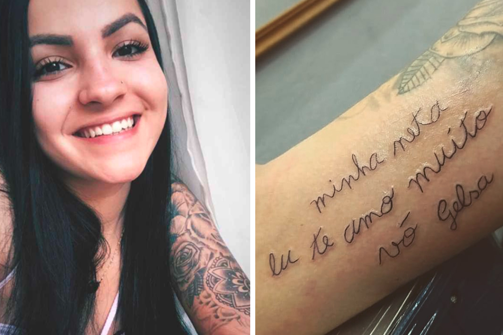 A história desta tatuagem está emocionando internautas no Twitter