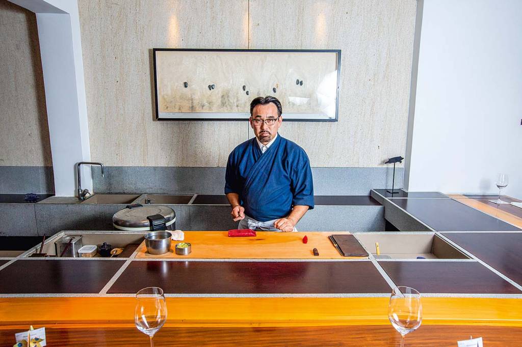 Jun Sakamoto está com o balcão remodelado