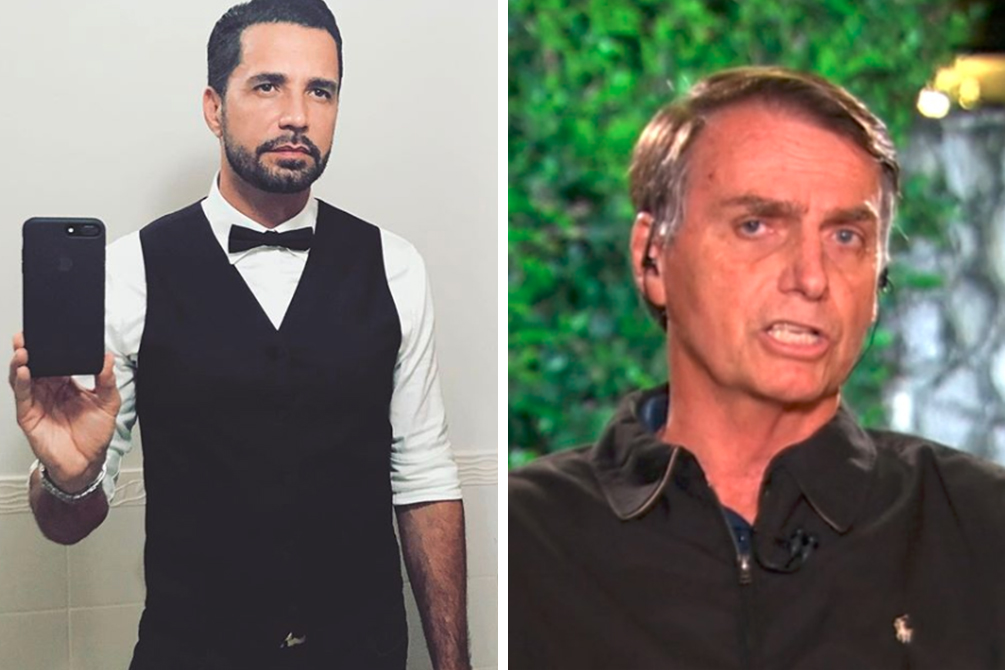 Latino dá o que falar ao fazer música contra PT e apoiando Jair Bolsonaro