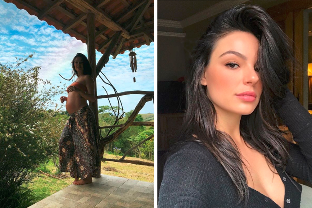 Isis Valverde mostra bastidores do quarto do primeiro filho no Instagram