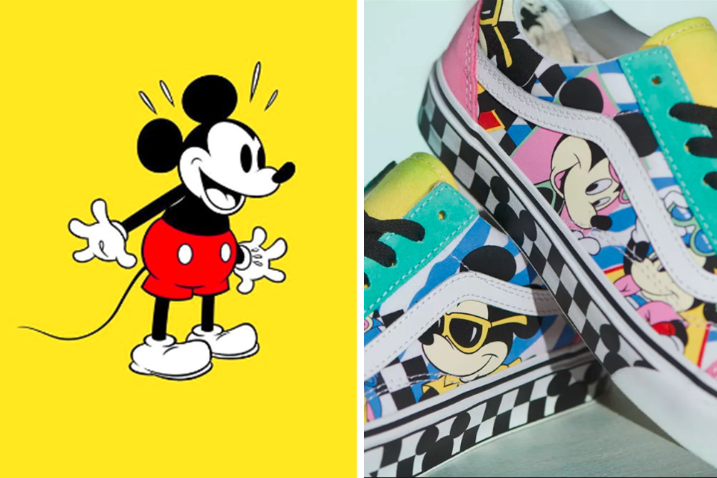 Mickey Mouse é o astro de nova coleção temática da Vans