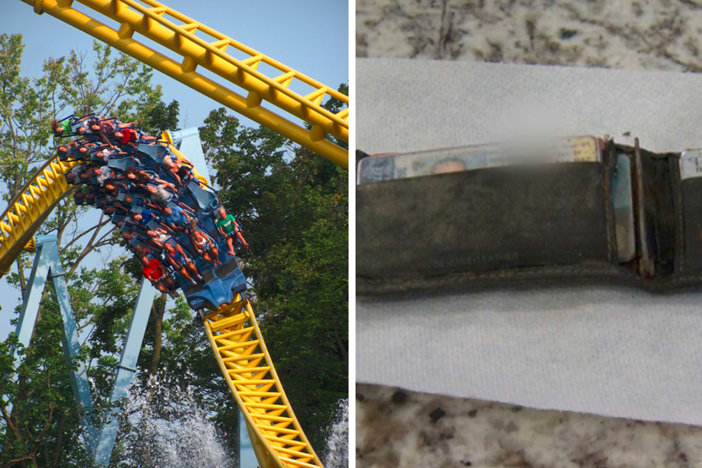 Homem recupera carteira perdida em parque de diversão quatro anos depois