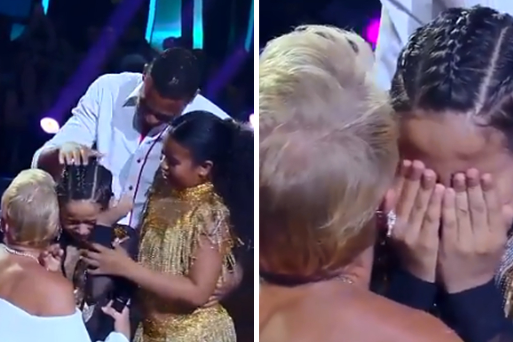 Xuxa Meneghel ampara criança que chorou no Dancing Brasil Junior