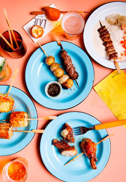 Espetinhos na Laje: diversas opções no cardápio Espetinhos na Laje: diversas opções no cardápio