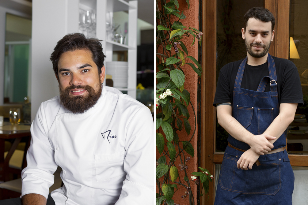 Rodrigo Aguiar cozinha com o Filipe Leite do La Frontera