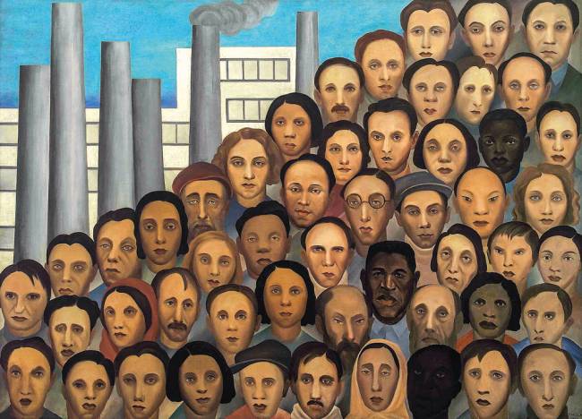 Operários (1933), Tarsila do Amaral Operários (1933), Tarsila do Amaral