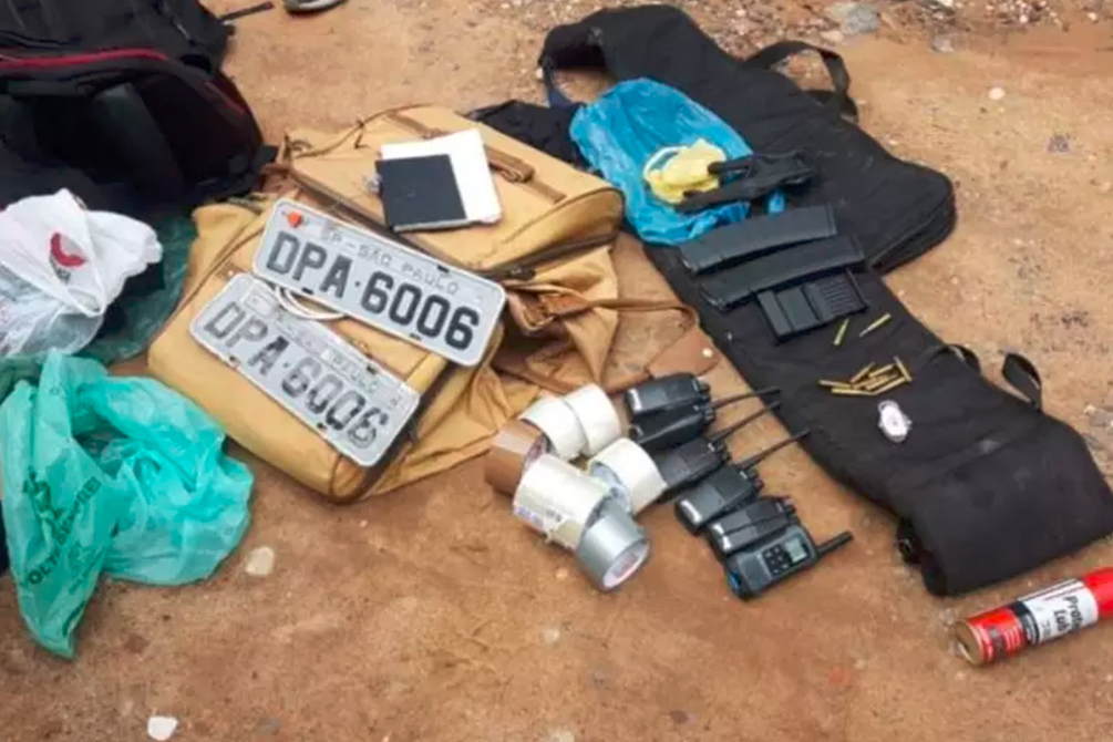 Polícia apreende 50 dinamites e frustra novo ataque a bancos no interior