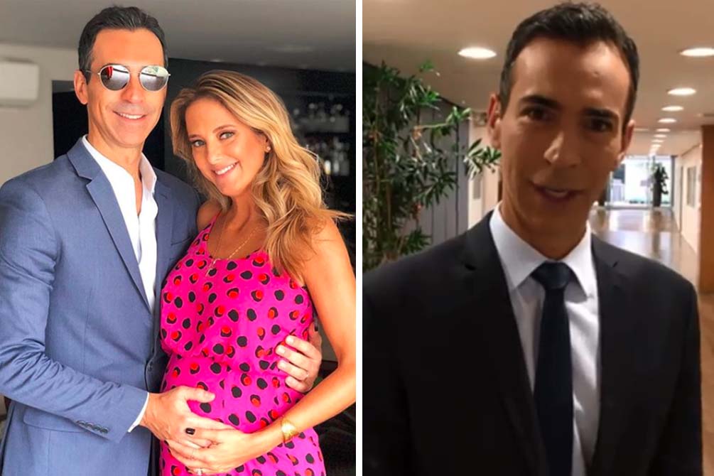 Cesar Tralli emociona internautas com homenagem para funcionário da Globo