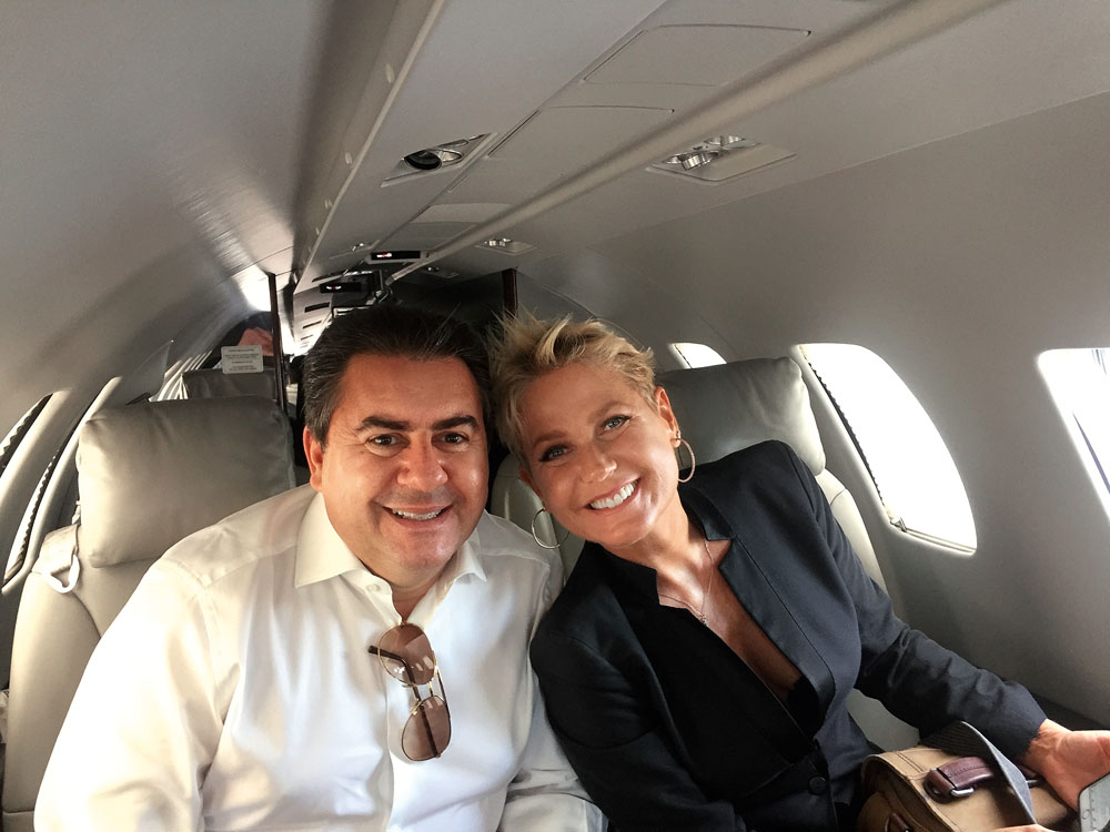 José Carlos Semenzato e Xuxa José Carlos Semenzato e Xuxa