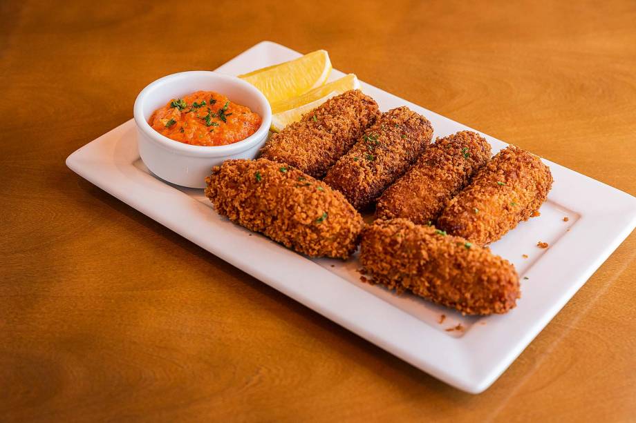 Croquetes de chouriço Croquetes de chouriço