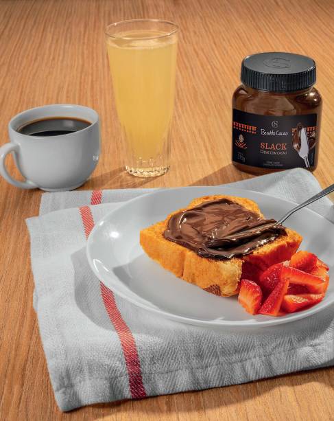 Slack: creme de chocolate para passar no pão Slack: creme de chocolate para passar no pão