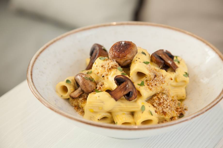 Mac n' cheese: versão com queijo de castanhas