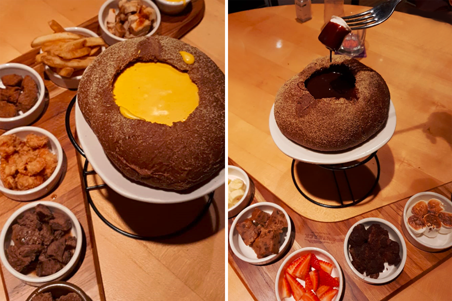 Testamos as fondues do Outback. Descubra se valem a pena