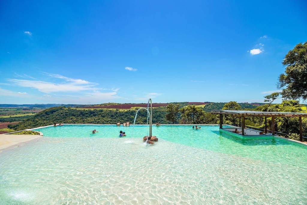 Recanto das Cachoeiras-piscina de borda infinita Recanto das Cachoeiras-piscina de borda infinita
