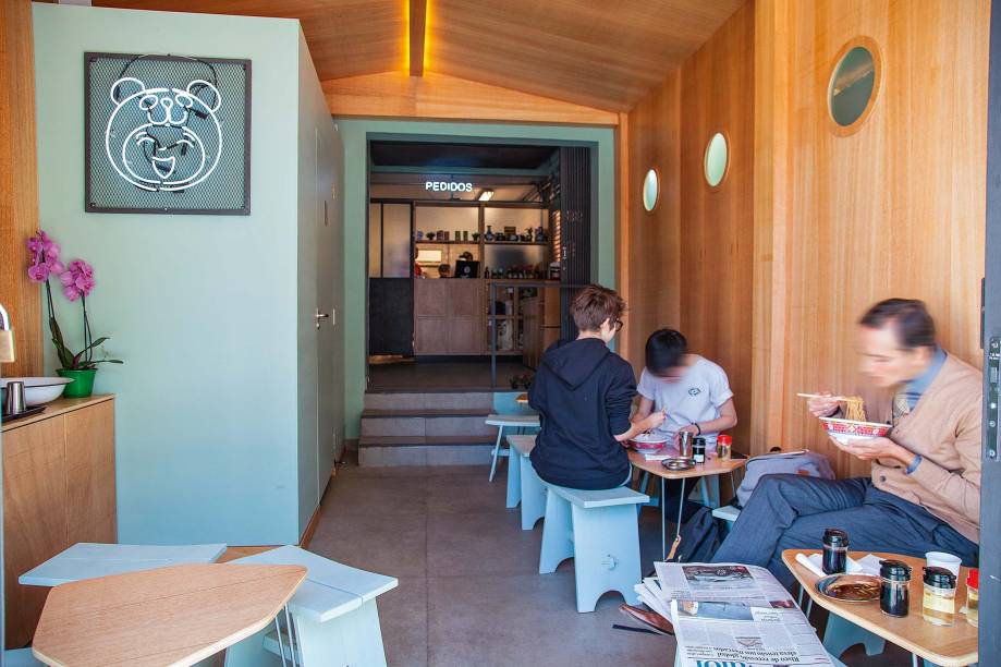 O espaço charmoso, em Pinheiros: dedicado à pedidas chinesas O espaço charmoso, em Pinheiros: dedicado à pedidas chinesas