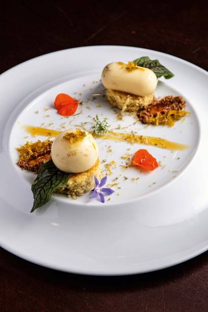 Sobremesa de laranja: várias texturas num só doce Sobremesa de laranja: várias texturas num só doce