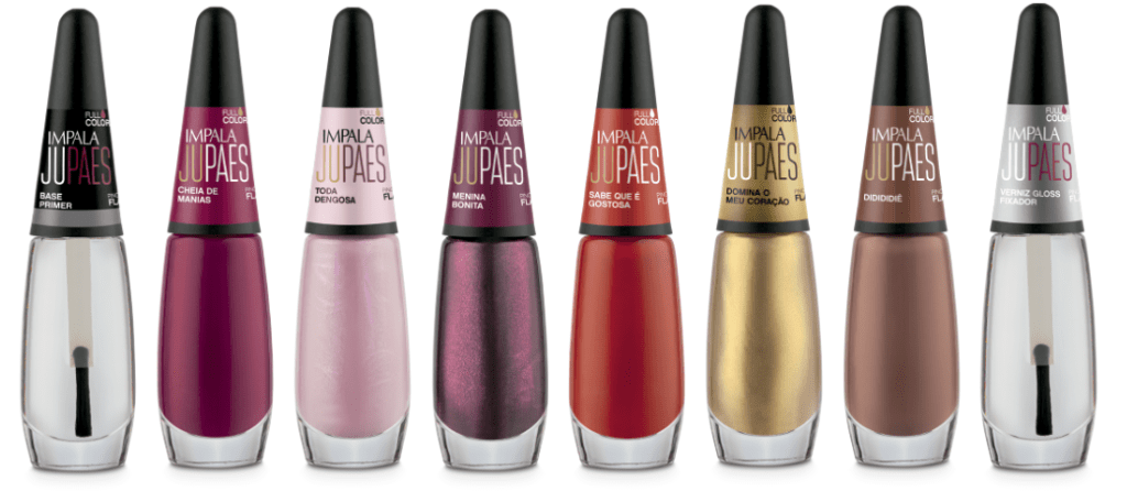 Impala lança esmaltes em parceria com Juliana Paes