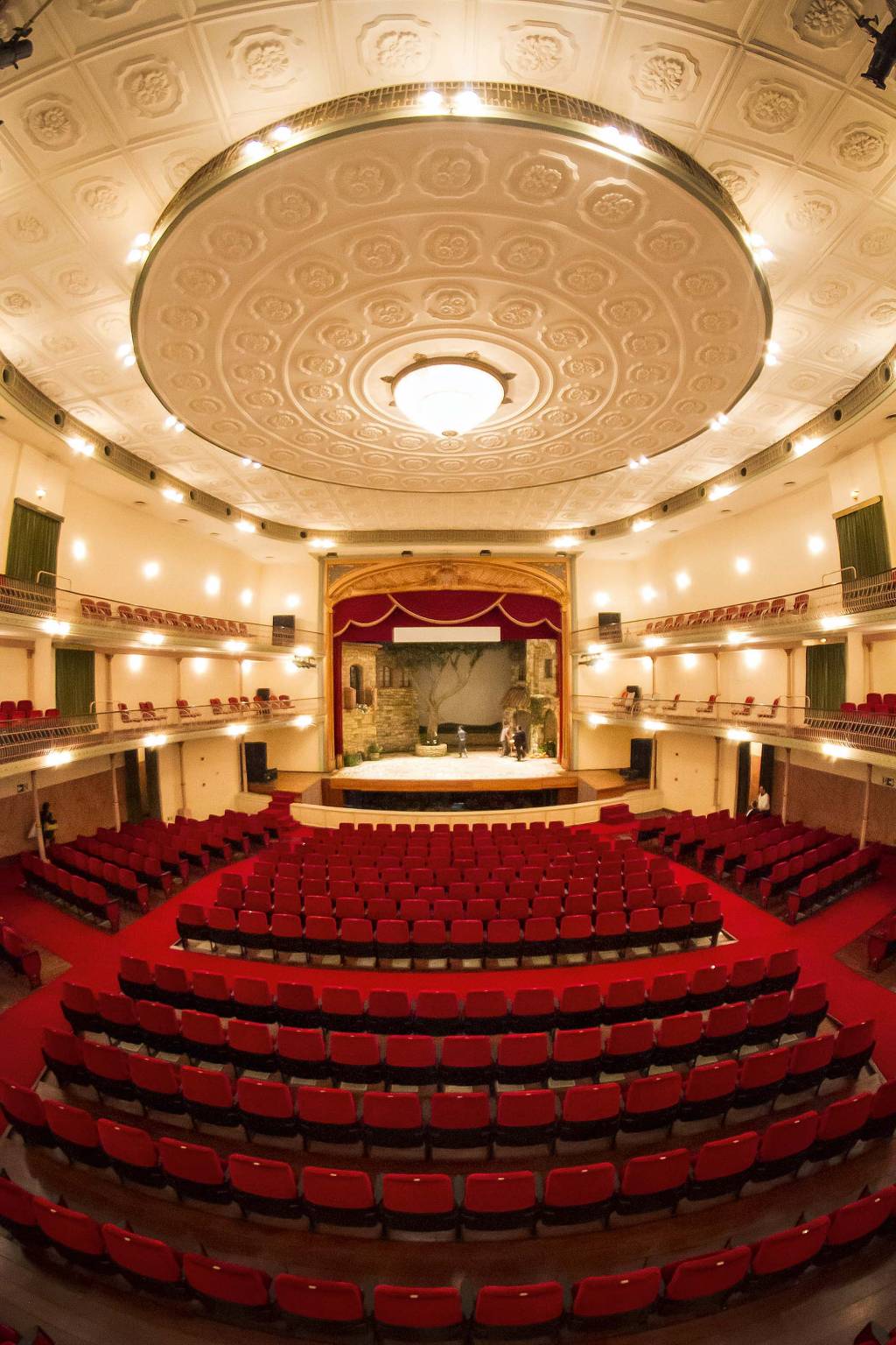 Interior do Theatro São Pedro. Interior do Theatro São Pedro.