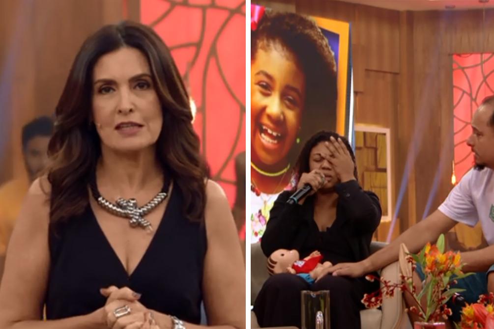 Fátima manda recado após entrevistar pais da menina Ágatha no Encontro