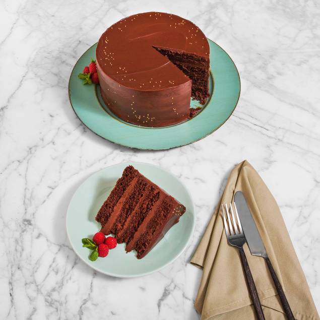 Bolos altos: de cacau com ganache Bolos altos: de cacau com ganache